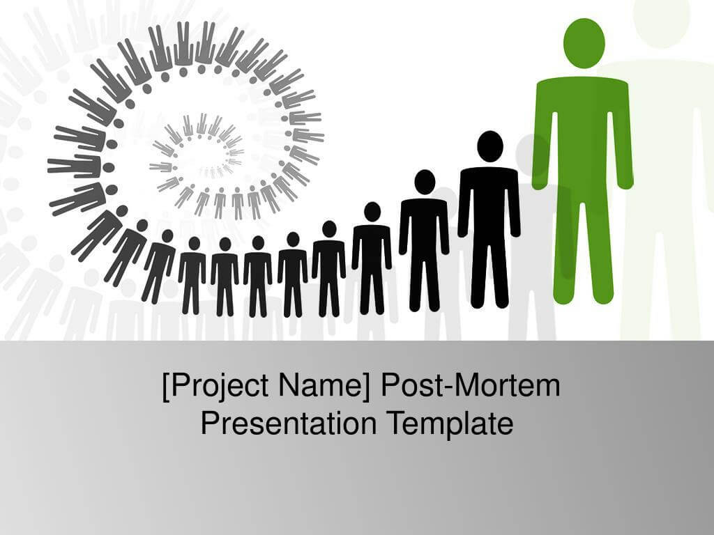 Ppt – [Project Name] Post Mortem Presentation Template With Post Mortem Template Powerpoint