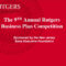 Ppt – The 9 Th Annual Rutgers Business Plan Competition Within Rutgers Powerpoint Template