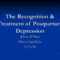Ppt – The Recognition & Treatment Of Postpartum Depression In Depression Powerpoint Template
