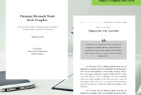Premium &amp; Free 6 X 9 Book Template For Microsoft Word - Used throughout 6X9 Book Template For Word