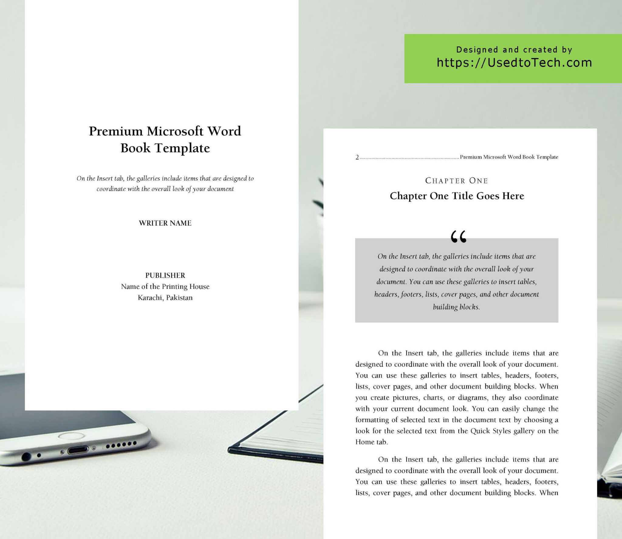 6x9 book template MS word 6x9 book template MS word free download