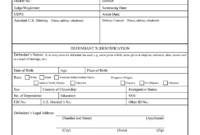 Presentence Investigation Report Federal - Fill Online regarding Presentence Investigation Report Template