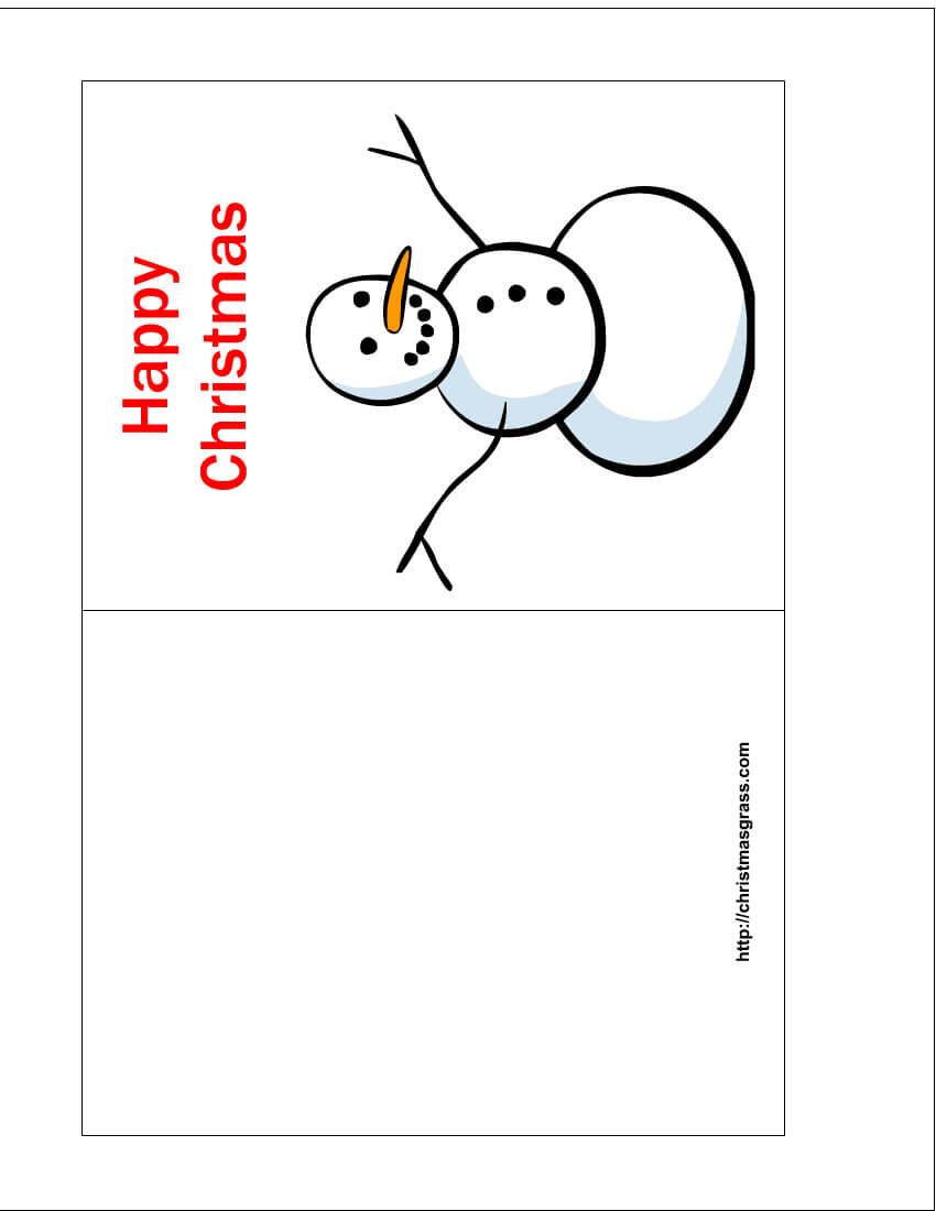 Print Free Christmas Cards Online – Christmas Printables Inside Print Your Own Christmas Cards Templates
