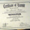 Printable 24 Images Of Printable Ministry Certificate With Regard To Certificate Of License Template