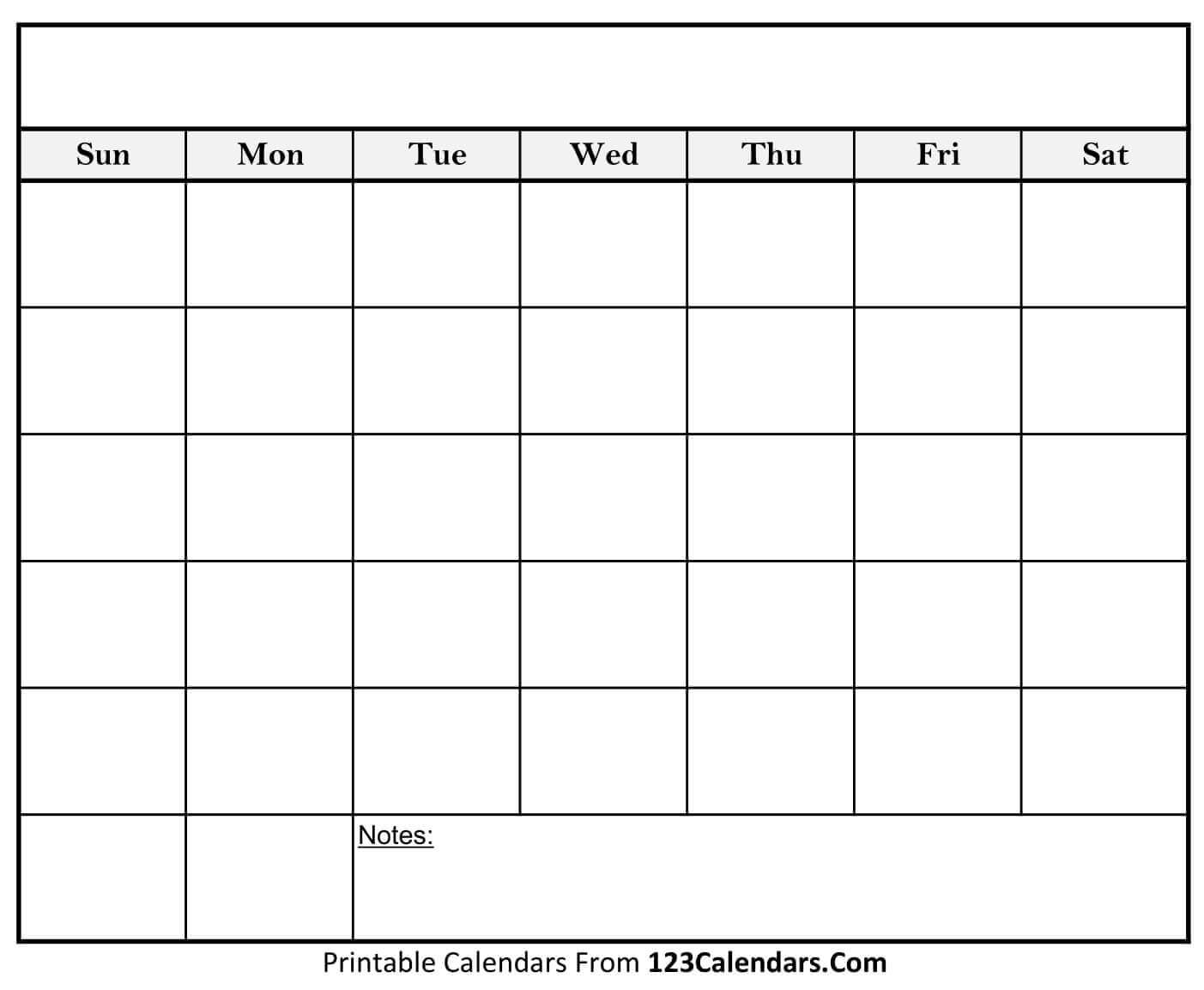 Printable And Editable Calendar – Zohre.horizonconsulting.co In Blank Calender Template