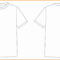 Printable Blank Tshirt Template – C Punkt In Printable Blank Tshirt Template