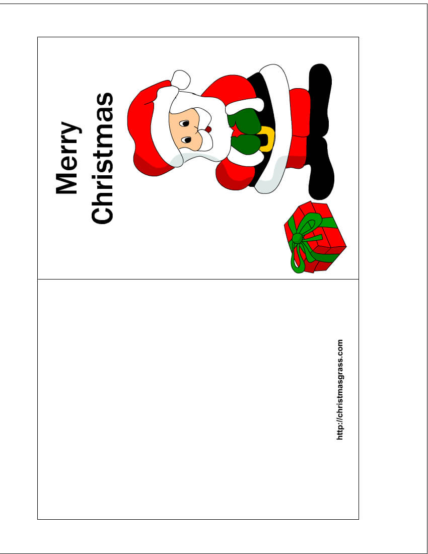Printable Christmas Cards Templates – Christmas Printables Regarding Printable Holiday Card Templates