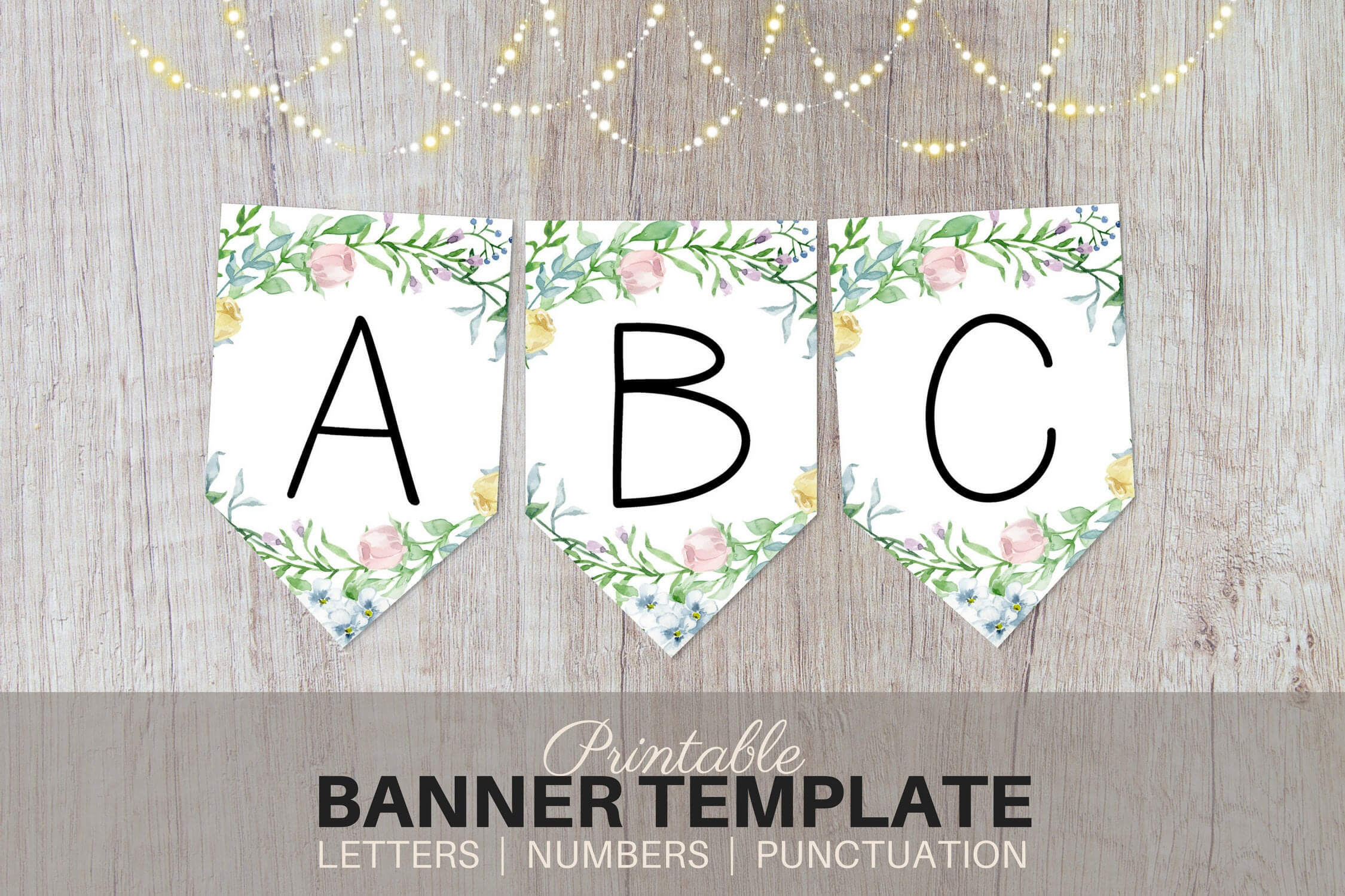 Printable Custom Banner Template – Spring Floral Roses – Personalized  Banner Pdf Bridal Shower, Birthday, Baby Shower, Party For Bridal Shower Banner Template