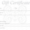 Printable Gift Cards Within Printable Gift Certificates Templates Free