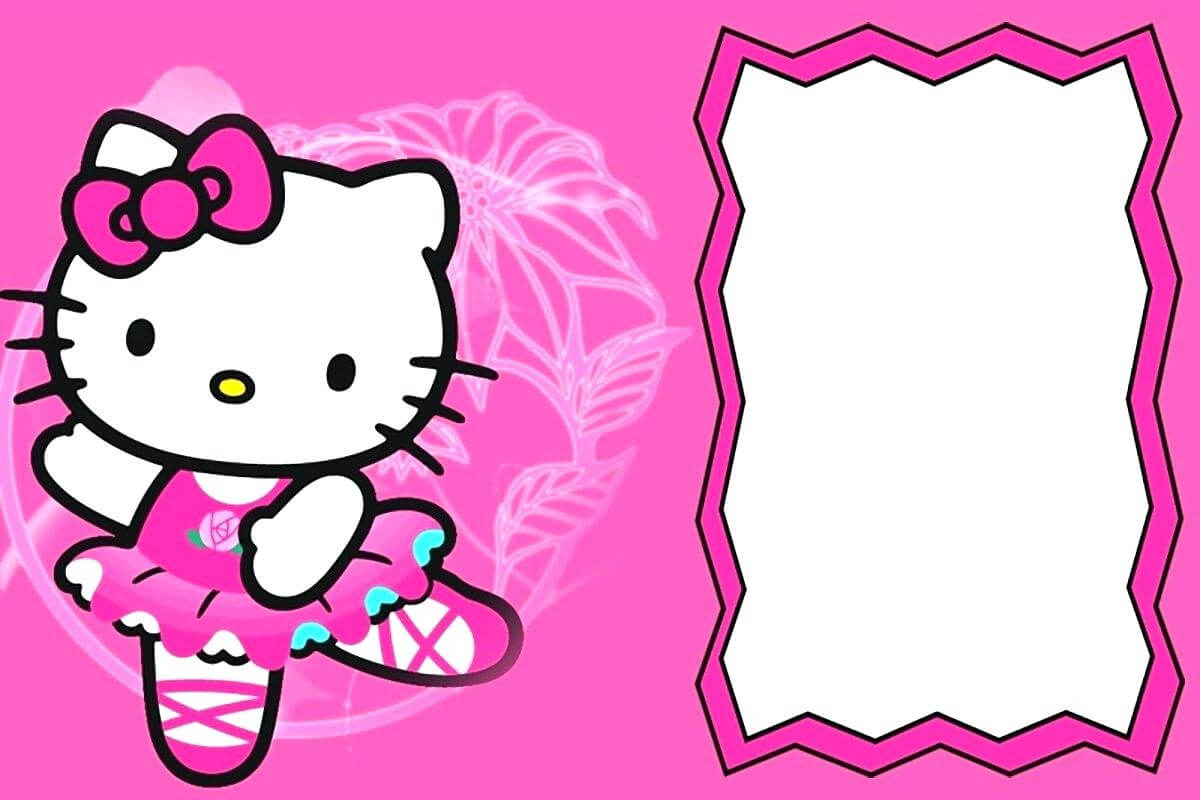 Printable Hello Kitty Birthday Party Ideas – Neyar Regarding Hello Kitty Banner Template