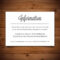 Printable Info Card – Info Card Template – Diy Wedding With Wedding Hotel Information Card Template