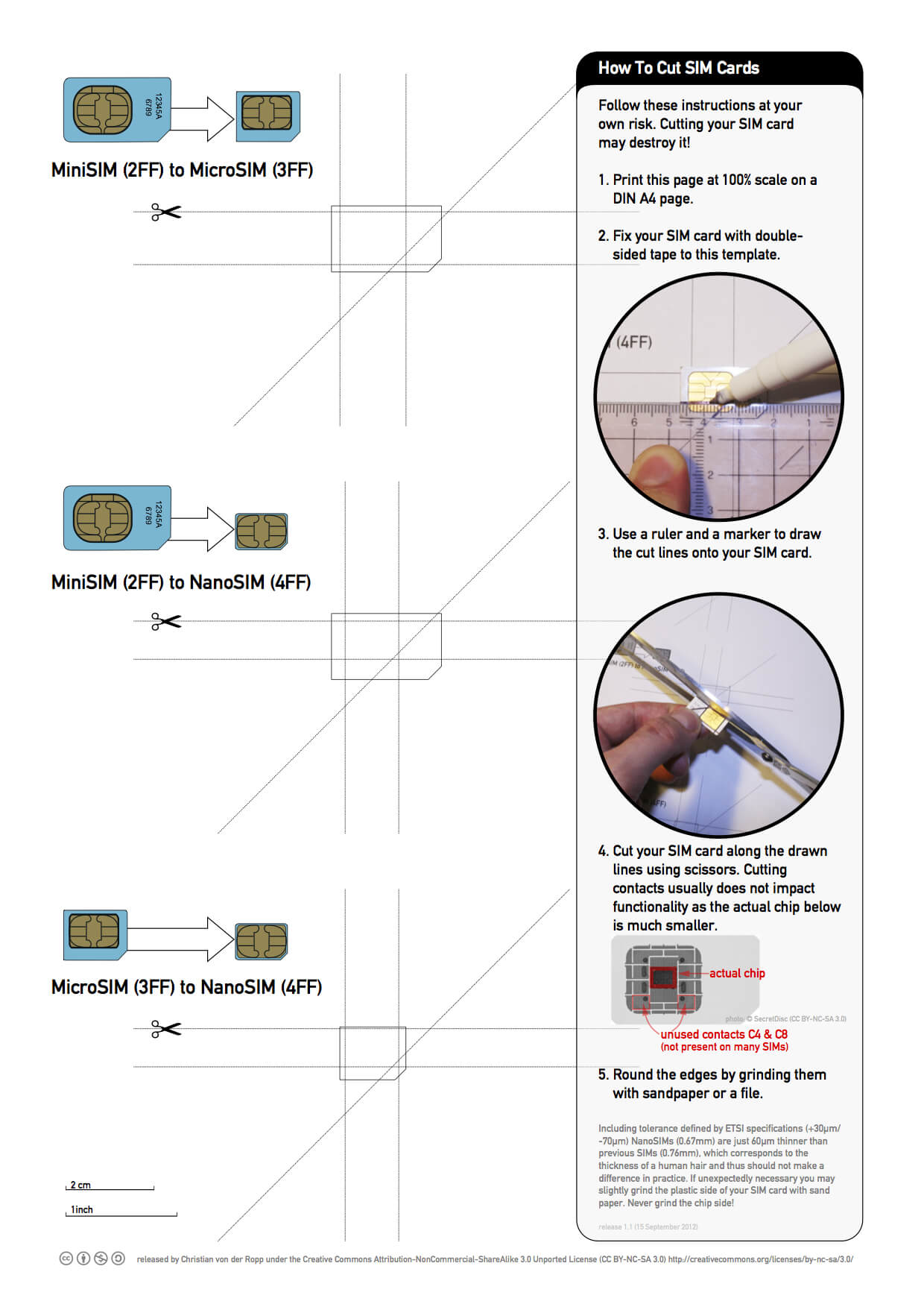 Printable Nano Sim And Micro Sim Cutting Guide [Download Pertaining To Sim Card Cutter Template