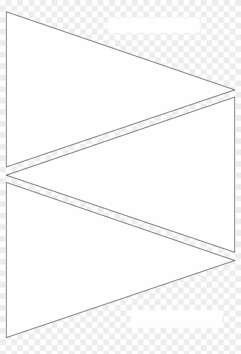 Printable Pennant Banner That Are Clean | Marsha Website With Regard To Free Triangle Banner Template
