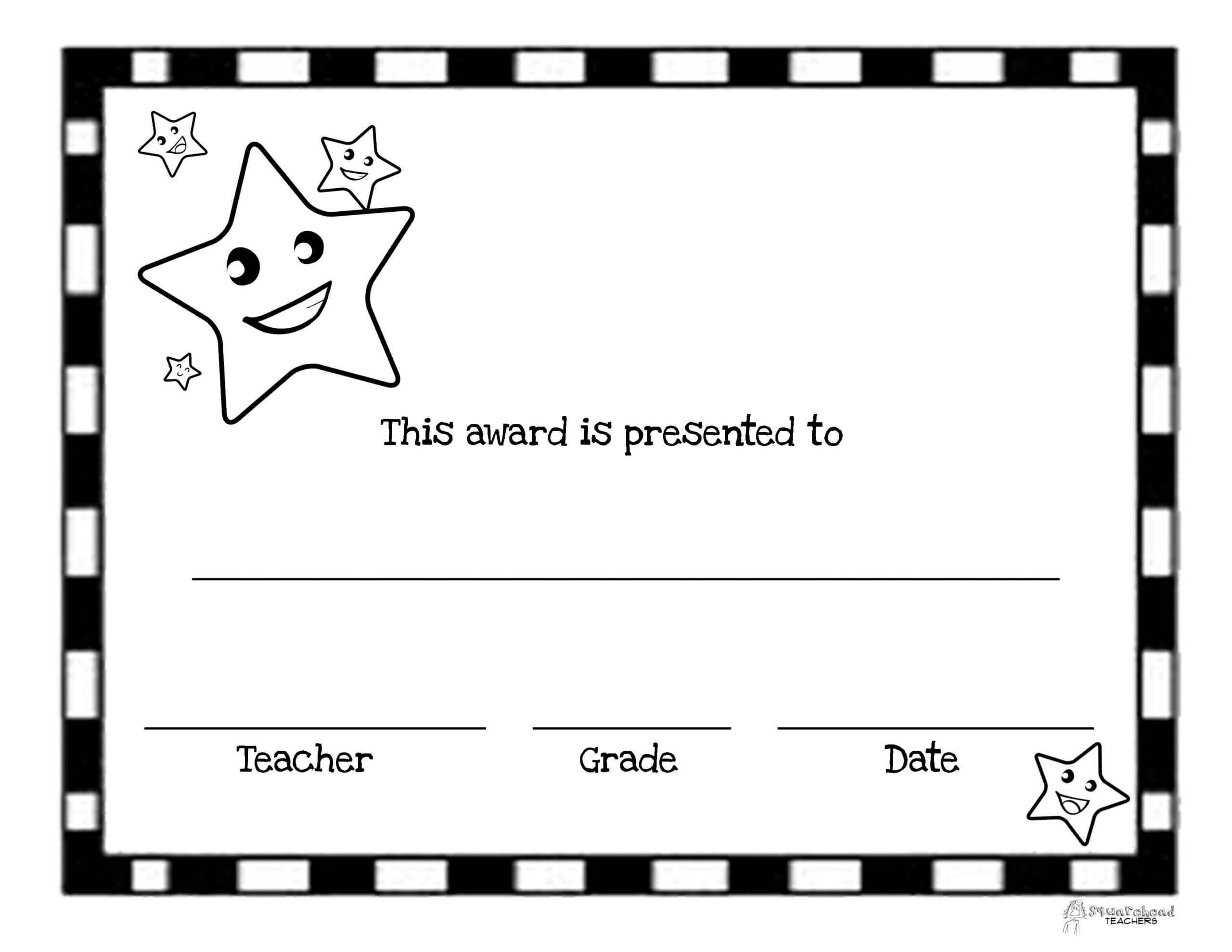 Printable Student Award – Bolan.horizonconsulting.co Regarding Student Of The Year Award Certificate Templates