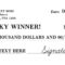 Prize Check Template – Zohre.horizonconsulting.co With Regard To Large Blank Cheque Template