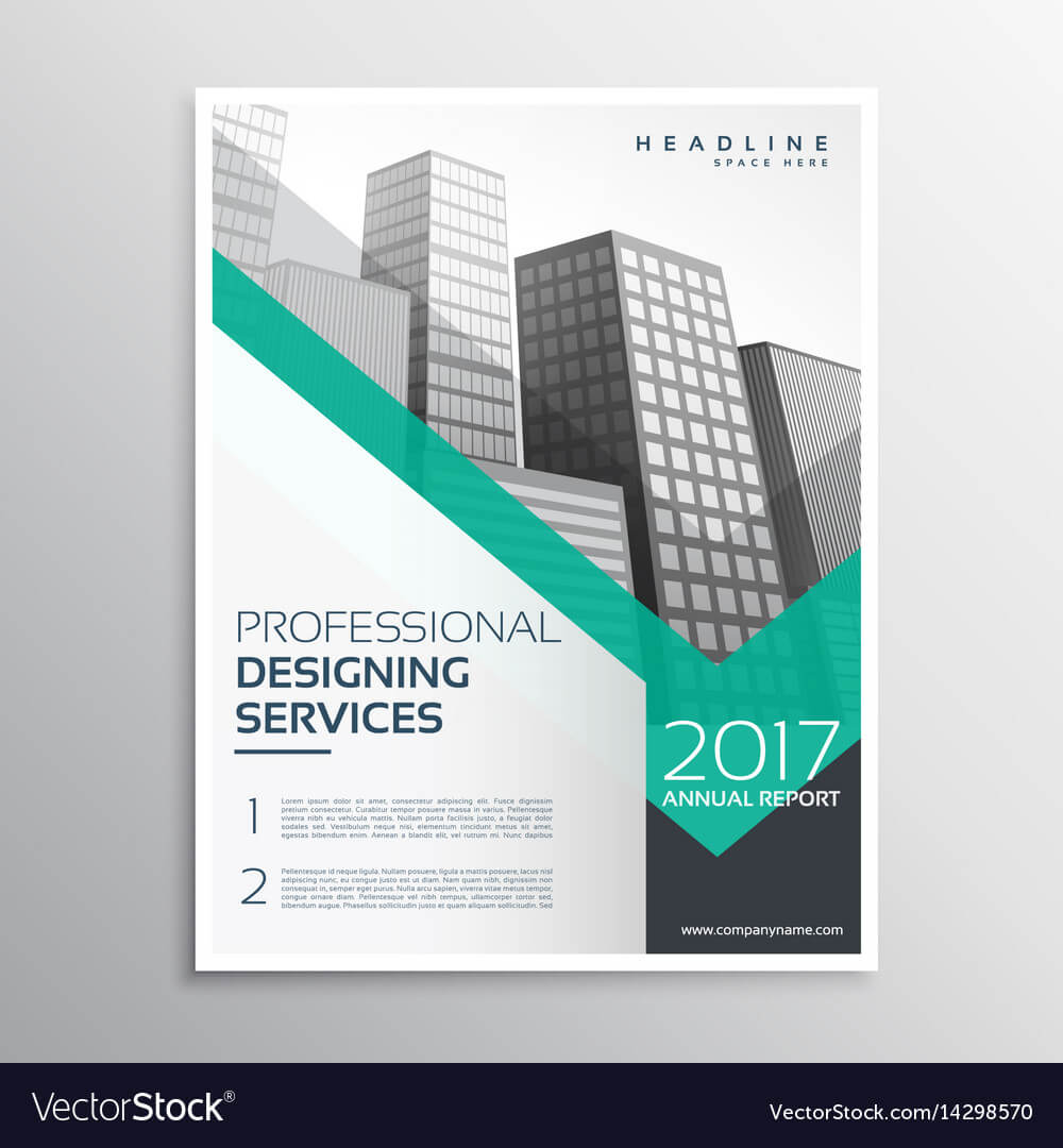 Professional Brochure Or Leaflet Template Design Throughout Professional Brochure Design Templates