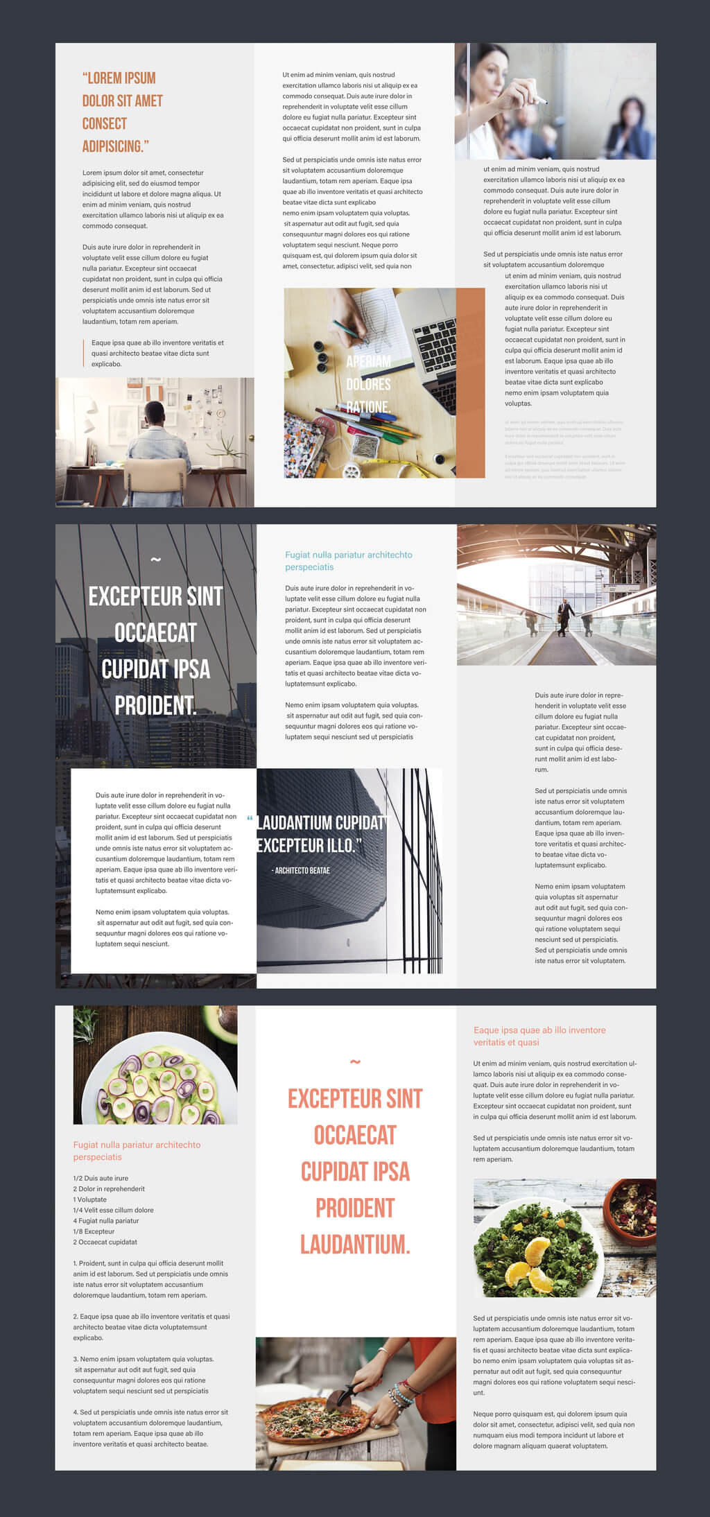 Professional Brochure Templates | Adobe Blog Regarding Illustrator Brochure Templates Free Download