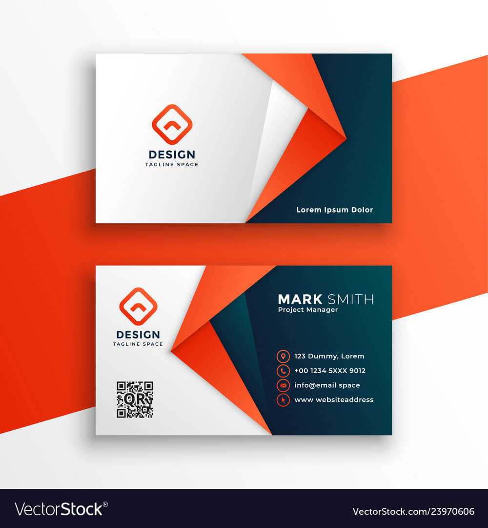 Professional Business Card Template Design With Regard To Designer Visiting Cards Templates