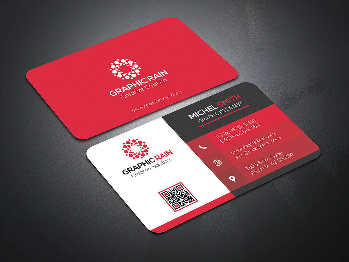 Psd Business Card Template On Behance Intended For Visiting Card Templates For Photoshop