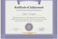 Qualification Certificate Template in Qualification Certificate Template
