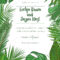 Rainforest Tree Templates | Wedding Event Invitation Card Throughout Event Invitation Card Template
