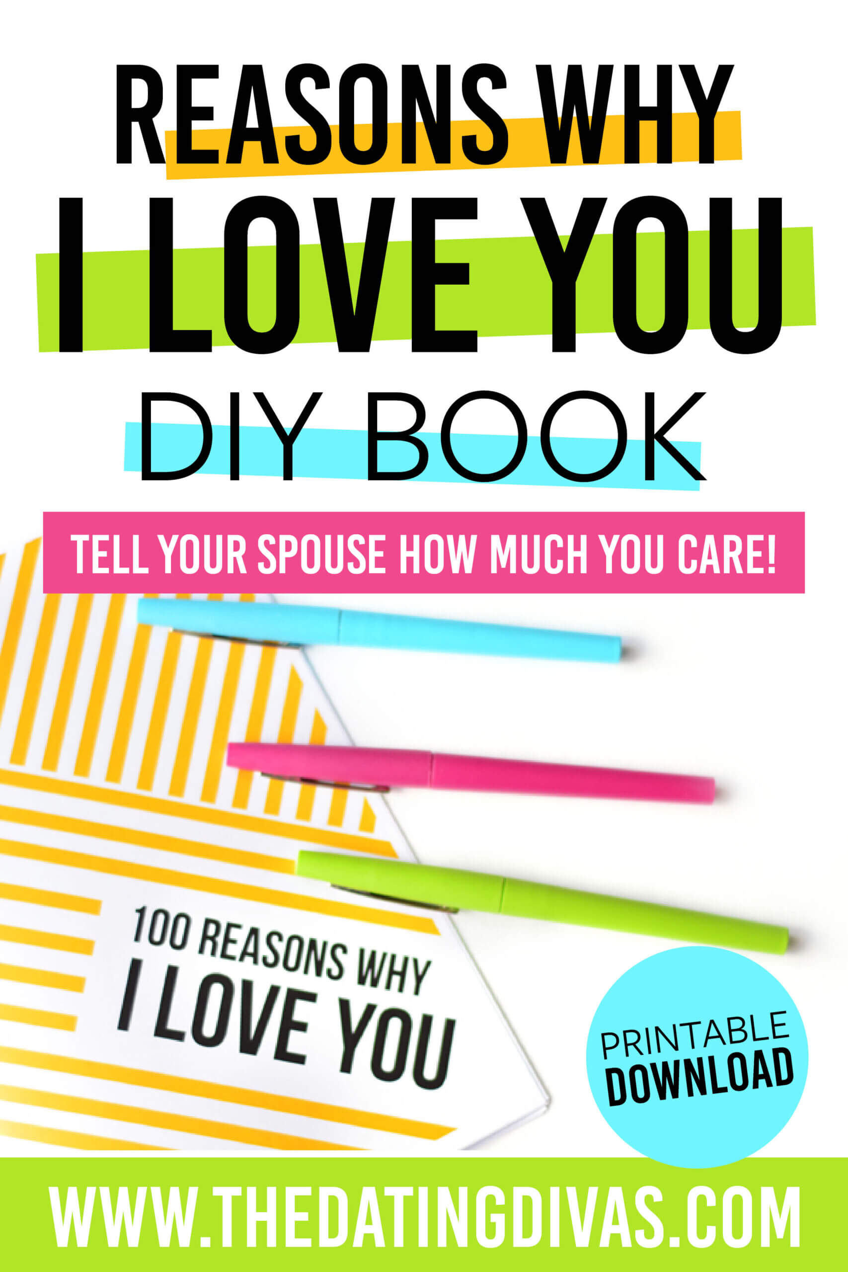Reasons Why I Love You | From The Dating Divas Regarding 52 Reasons Why I Love You Cards Templates Free