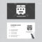 Recycling Bin Business Card Design Template, Visiting For Your.. Inside Bin Card Template