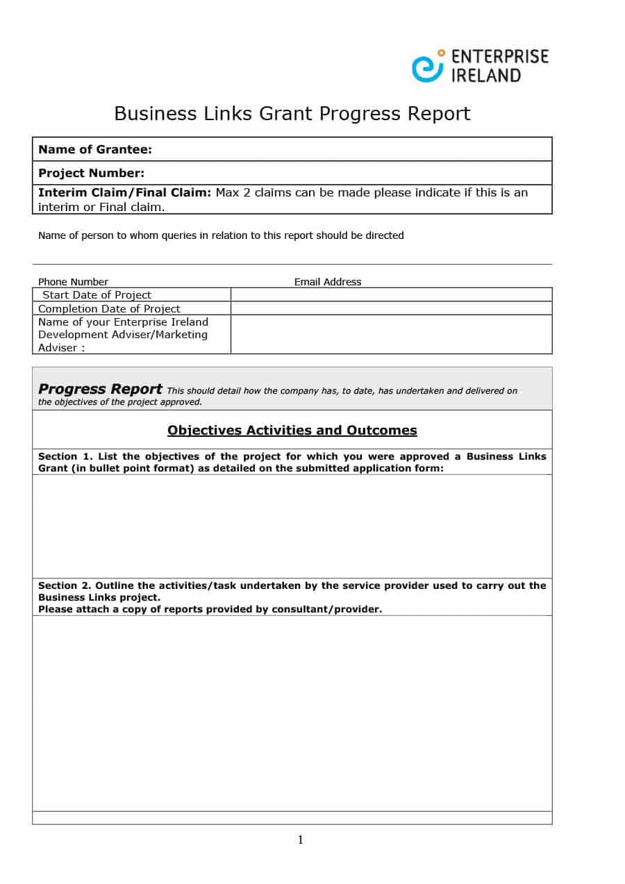 Report Examples Reporting Business Requirements T Example With Regard To Test Exit Report Template