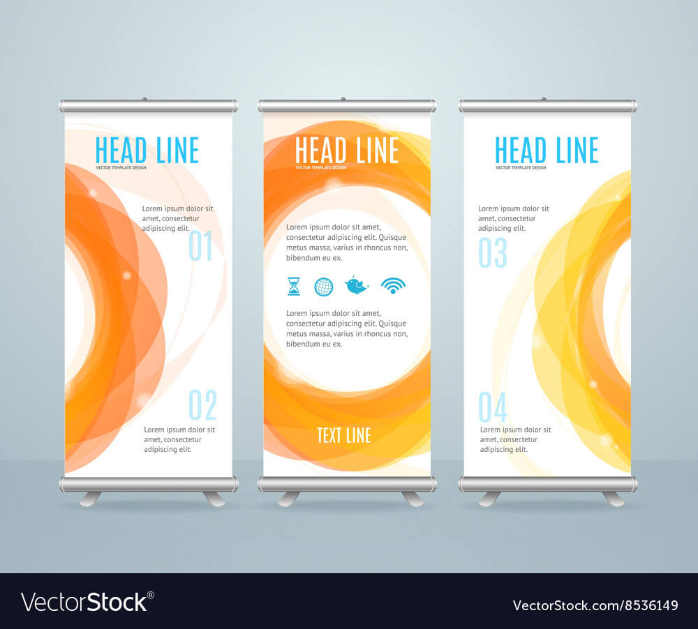 Roll Up Banner Stand Design Template Inside Pop Up Banner Design Template