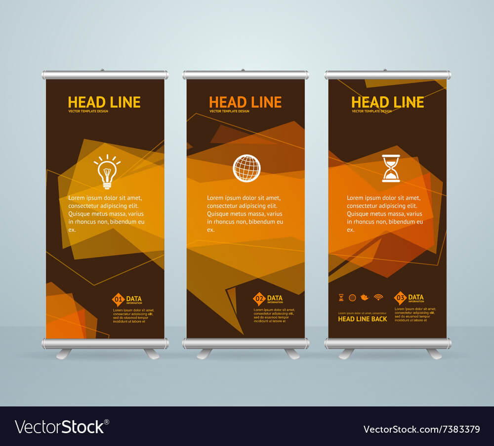 Roll Up Banner Stand Design Template Throughout Pop Up Banner Design Template