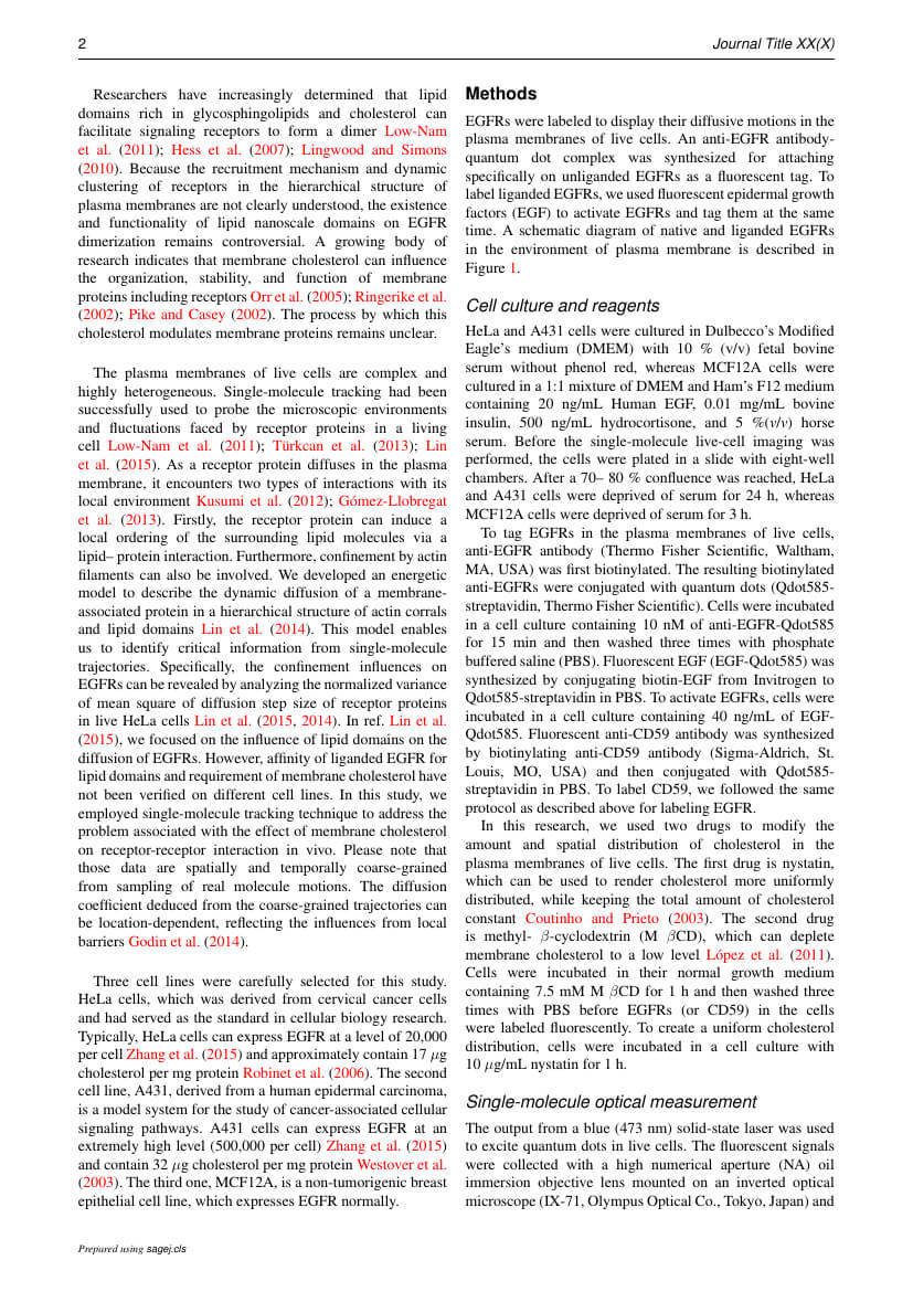 Sage - Sage Open Template Within Academic Journal Template Word