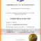 Sales Agent Authorization Certificate Word Template In Certificate Of Authorization Template