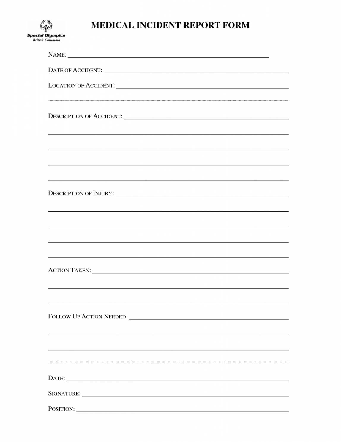 Sample Best Photos Of Medical Office Incident Report Form Within Office Incident Report Template