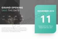 Save The Date Ppt Slide - Pslides for Save The Date Powerpoint Template