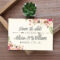 Save The Date Template, Printable Save The Date Card, Boho For Save The Date Cards Templates