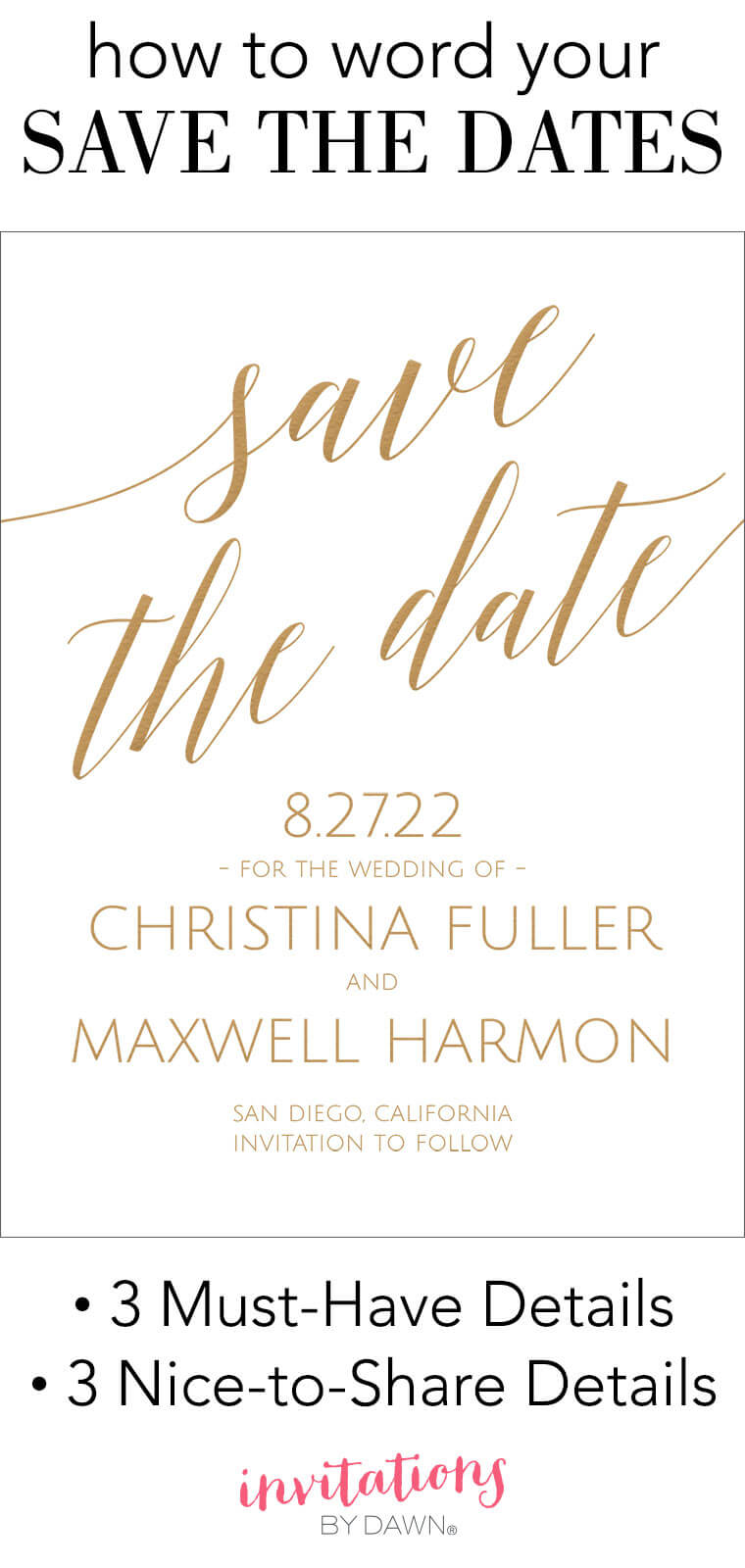 Save The Date Wording | Invitationsdawn With Regard To Save The Date Templates Word
