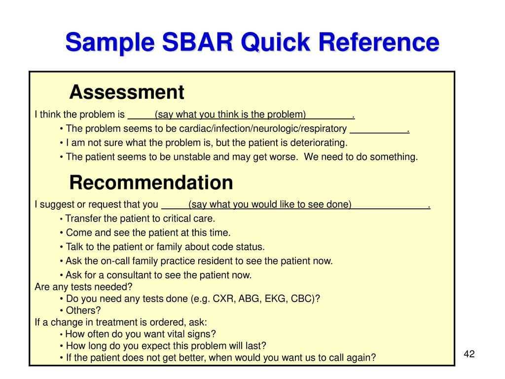 Sbar What Every Nurse Needs To Know ! – Ppt Download Intended For Sbar Template Word