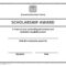 Scholarship Award Certificate Template Intended For Microsoft Word Award Certificate Template