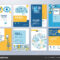 School Brochure Designs | Set Brochure Design Templates Intended For School Brochure Design Templates