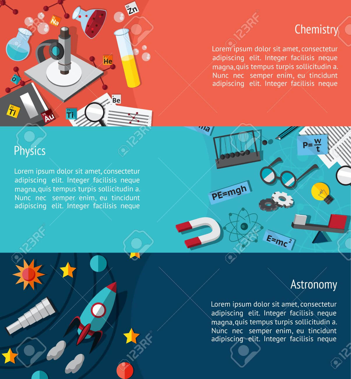Science Education Infographic Banner Template Layout Such As.. Throughout Science Fair Banner Template