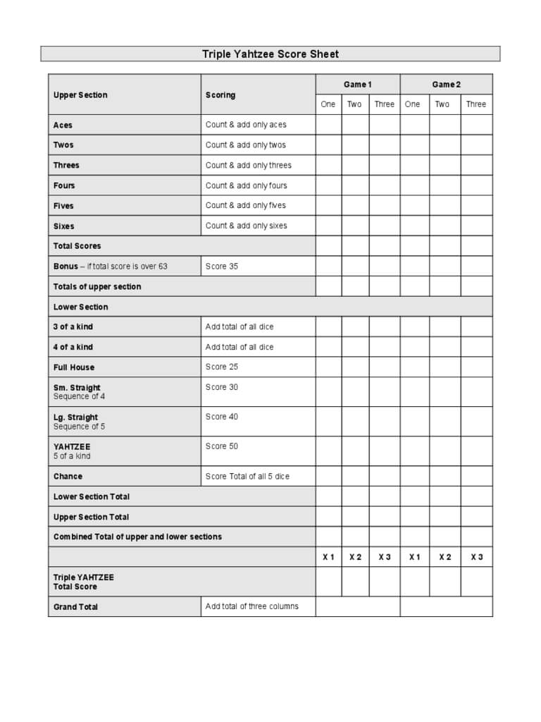Score Sheet Template – 158 Free Templates In Pdf, Word Throughout Bridge Score Card Template