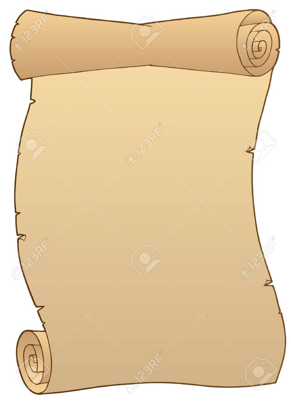 Scroll Drawing Template At Getdrawings | Free For Inside Scroll Paper Template Word