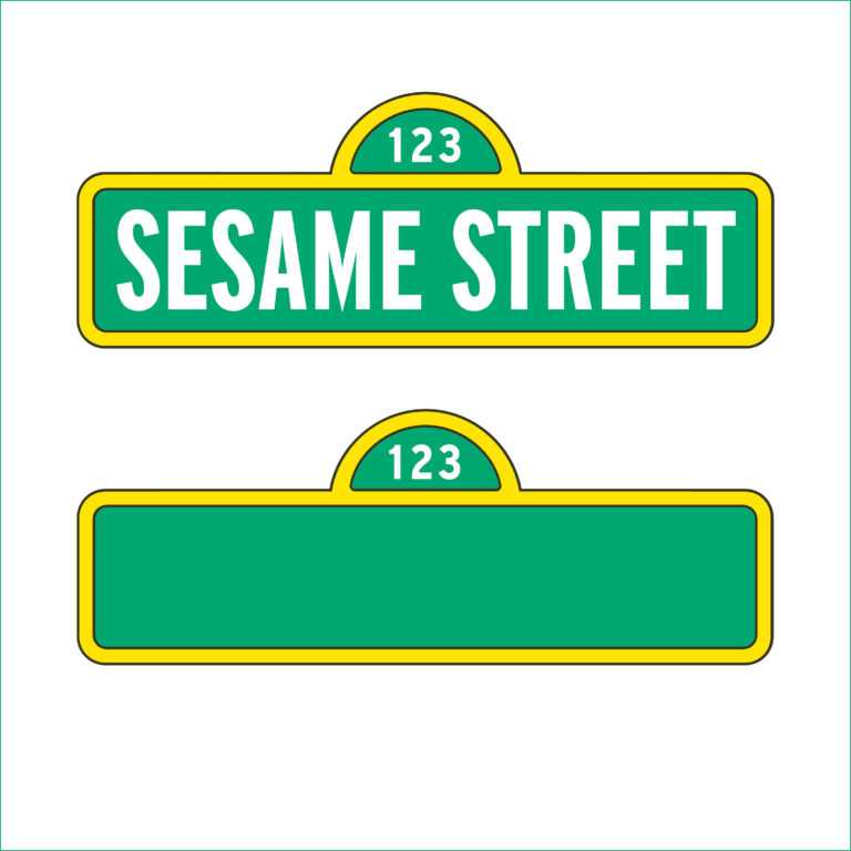 Sesame Street Logos Within Sesame Street Banner Template - Professional ...