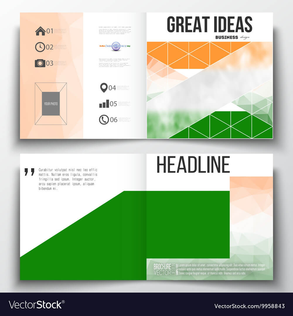 Set Of Annual Report Business Templates For With Ind Annual Report Template