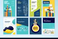 Set Of Brochure Design Templates Of Education throughout Brochure Design Templates For Education
