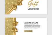 Set Of Gift Voucher Card Template Advertising Or within Advertising Card Template