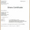 Shareholder Certificate Sample – Yatay.horizonconsulting.co Pertaining To Share Certificate Template Companies House