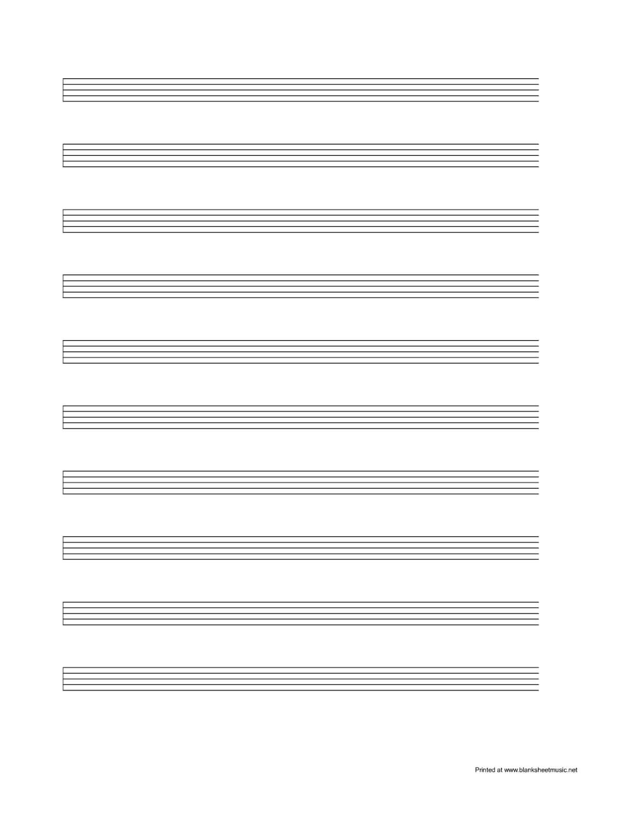 Sheet Music Template Blank For Word Free Pdf Spreadsheet With Blank Sheet Music Template For Word