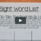 Sight Word Tic Tac Toe Regarding Tic Tac Toe Template Word