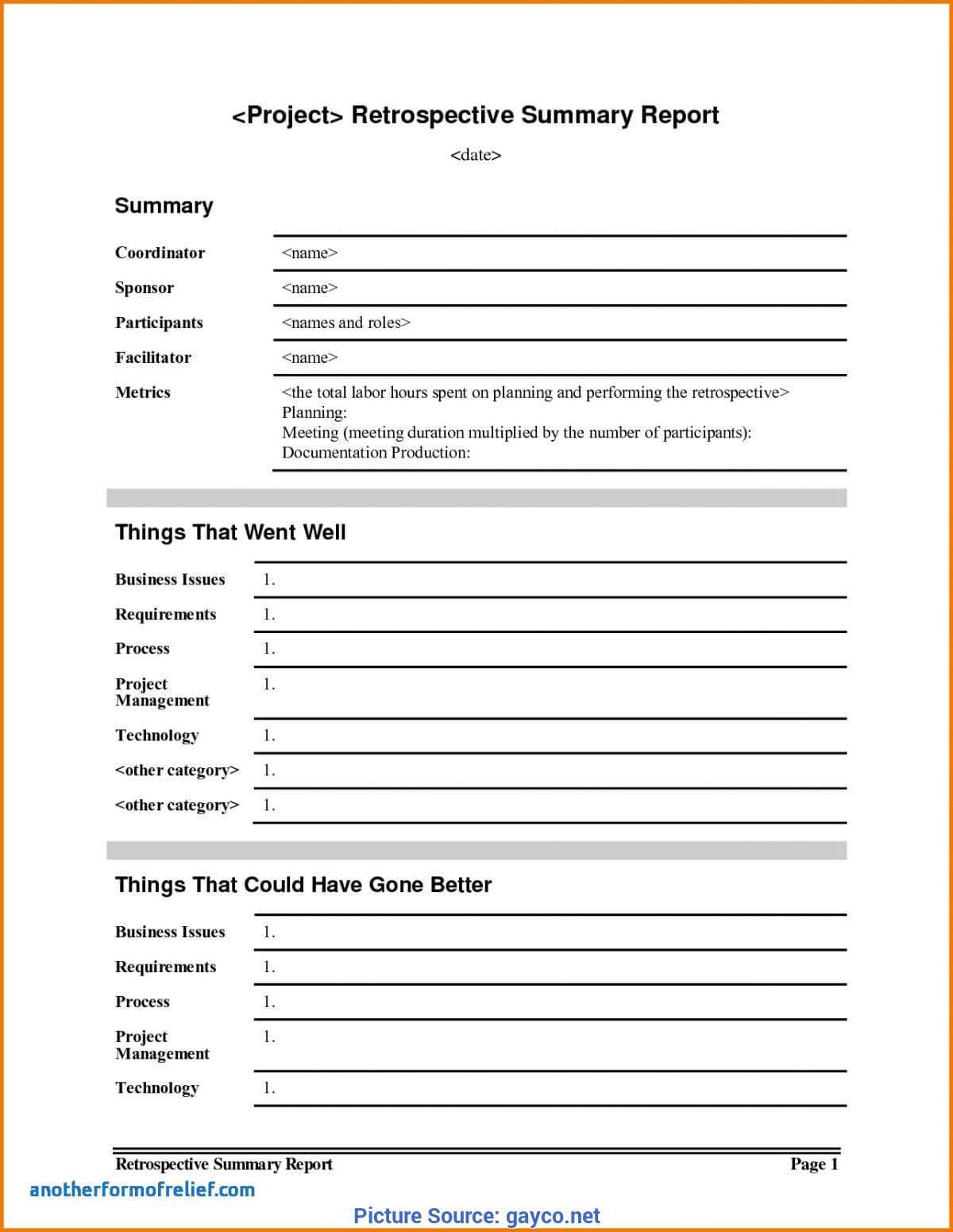 Simple Project Lessons Learnt Template Lessons Learnt Report For Lessons Learnt Report Template